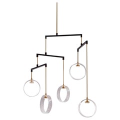 Lampada a sospensione Sospeso S5 di Euroluce Lampadari