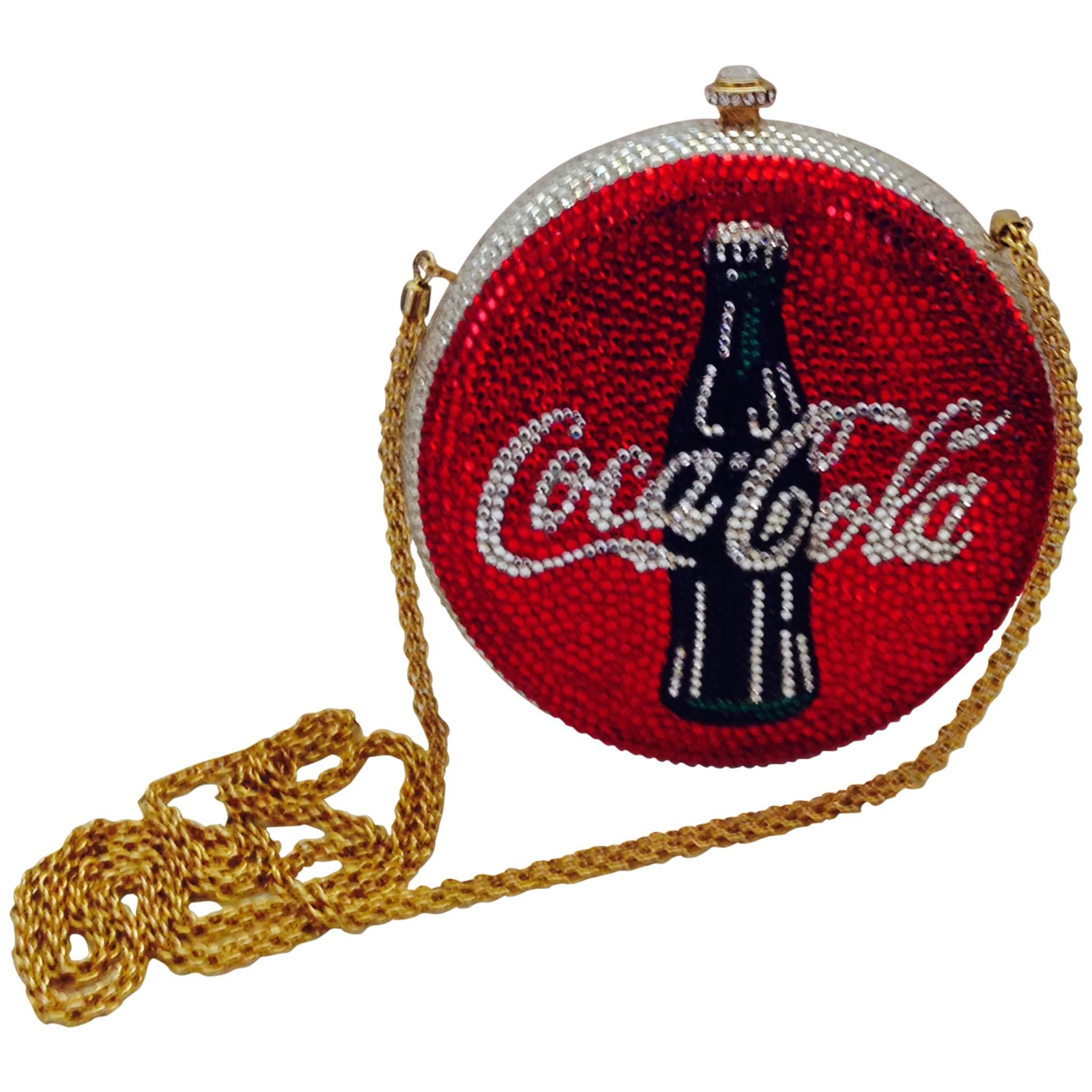 1990s Katherine Baumann Coca-Cola Cyrstals Minaudiere