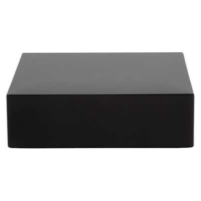 Crystal Base Riser Black 12x12