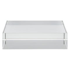 Crystal Base Riser Clear 6x6" by KA Glass