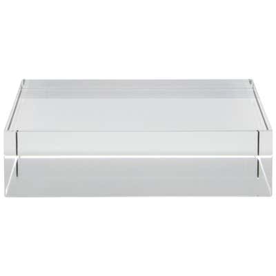 Crystal Base Riser Black 12x12