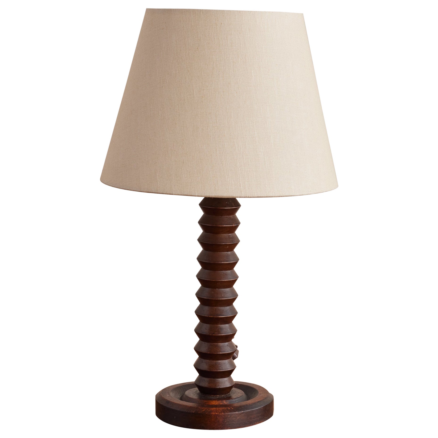 Petite Dudouyt Table Lamp For Sale