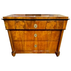 Commode Biedermeier tedesco del XIX secolo