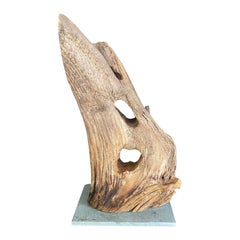 Heather Jansch Firmado Reino Unido Escultura británica Escultura abstracta de madera