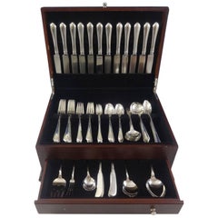 Lady Diana by Towle Sterling Silver Flatware Set for 12 Service 101 Pieces