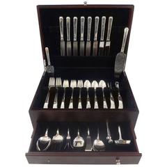 Craftsman by Towle Sterling Silver Flatware Set for Eight Service 50 Pieces
