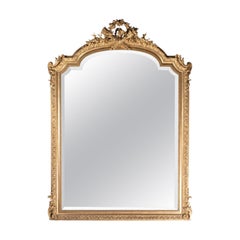 Very large Napoleon III Regence style mirror - H. 74 po W. 56 po