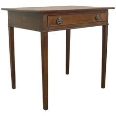 Early Antique Welsh Oak Side Table