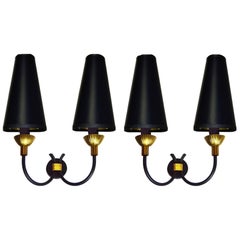 Maison Arlus Pair of Sconces, 4 pairs available 