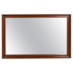 Henkel Harris Regency Carved Solid Mahogany Framed Wall Mirror
