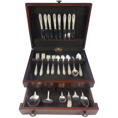 Rhapsody Old by International Sterling Silver Flatware 8 Service Set 46 pieces 1