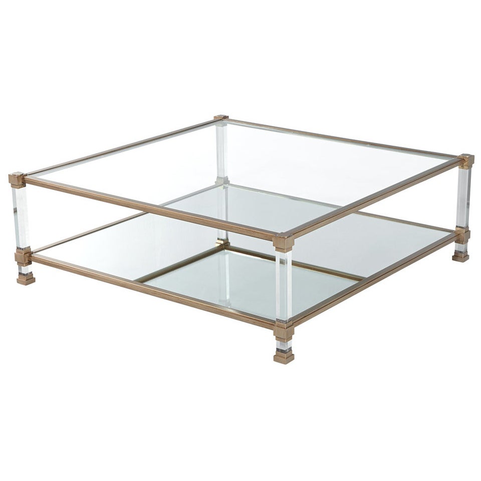 Moderner Cocktailtisch aus Messing Gwyneth von Century Furniture