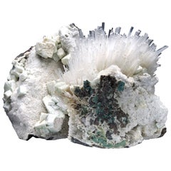 Scolecite avec Apophyllite verte - 3.52 lb