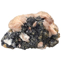 Especimen de Cerusita y Barita de Marruecos - 958g