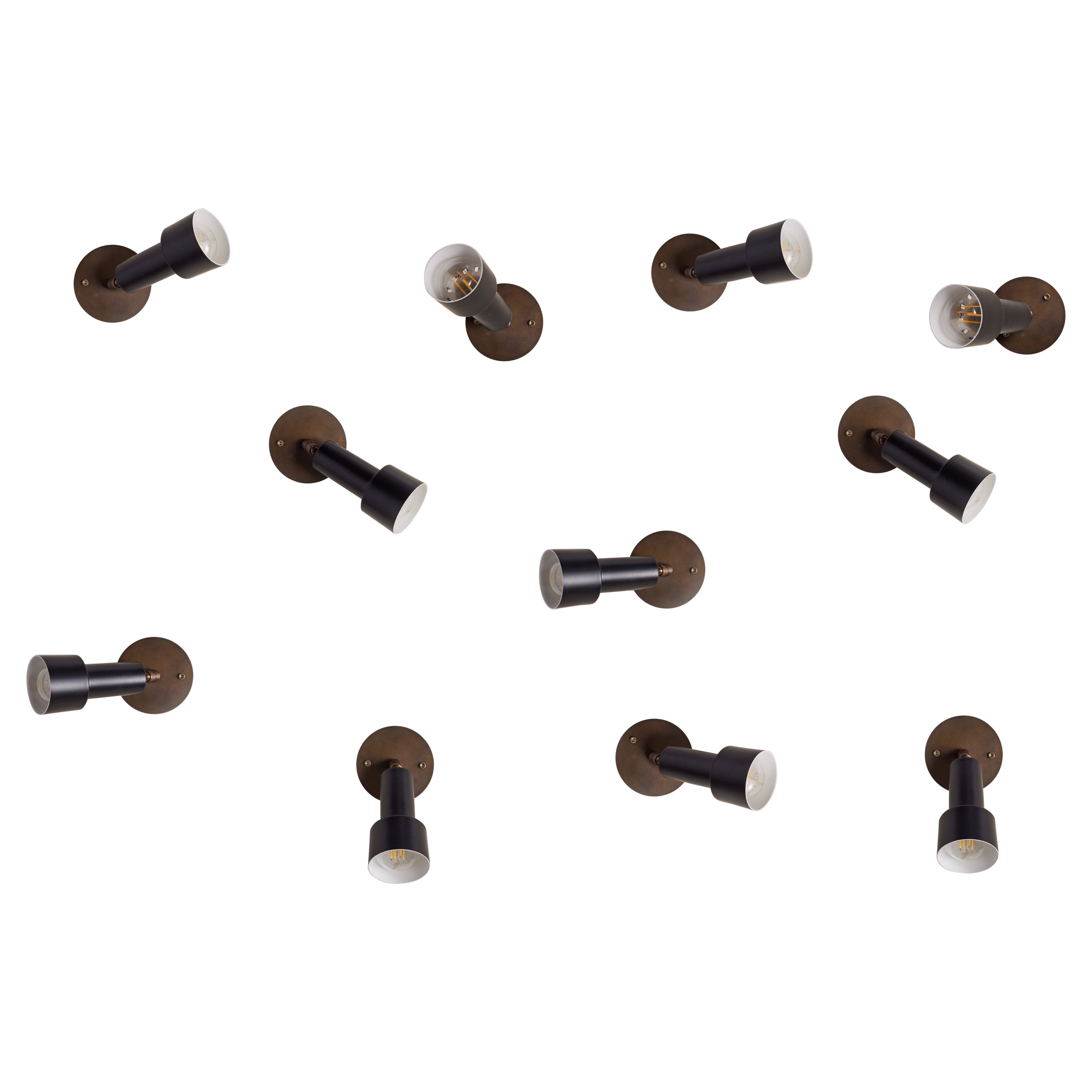 1950's Italian Spotlight Sconces