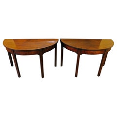 Paire de consoles anglaises d'époque George III, datant d'environ 1765