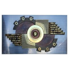 Paul Evans Style Brutalist Wall Sculpture 7