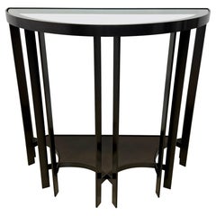 Joseph Jeup Bronze Acadia Demilune Console Table for Donghia, 2014 #2476