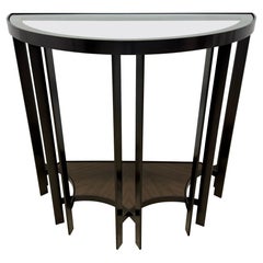 Joseph Jeup Bronze Acadia Demilune Console Table for Donghia, 2014 #2475