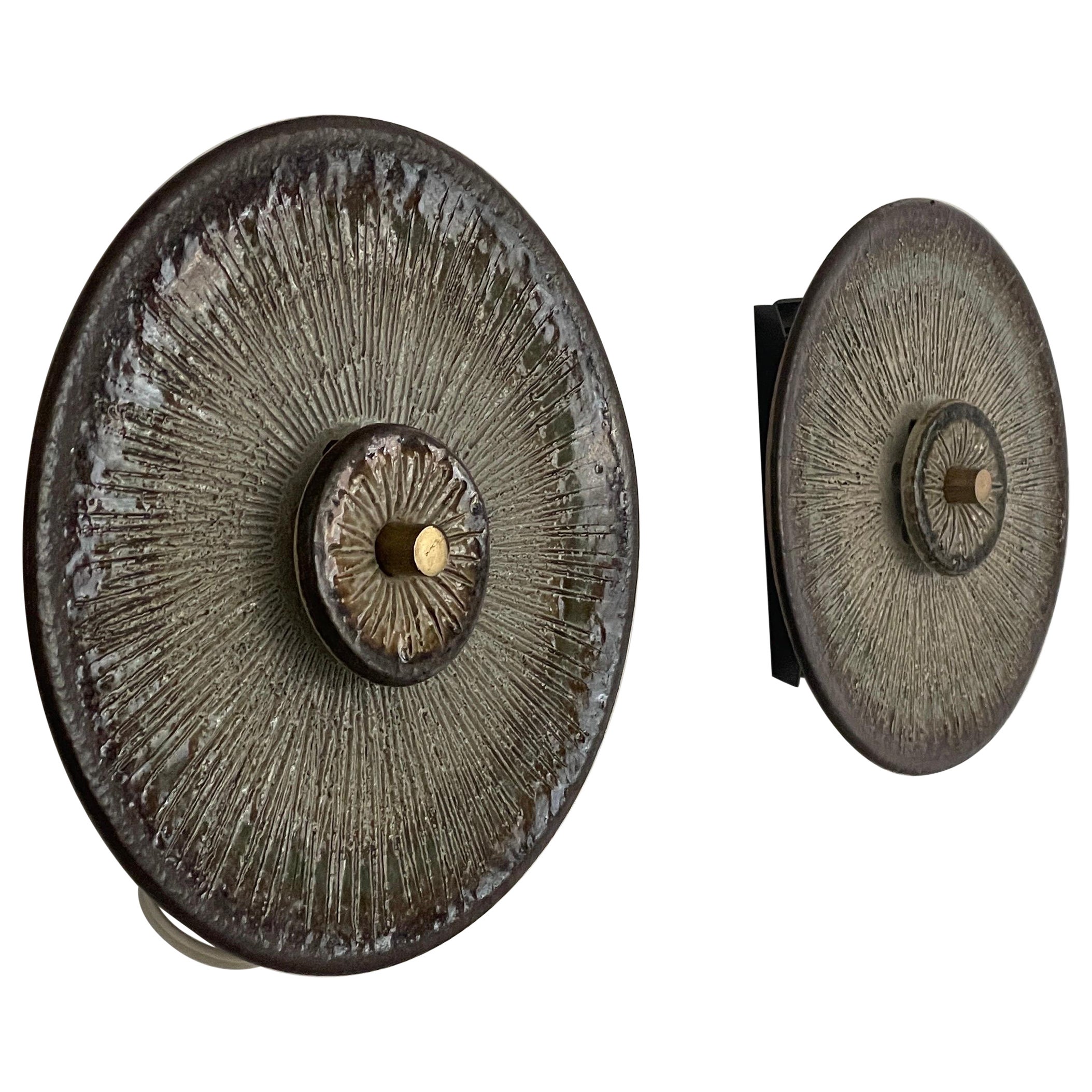 Wall Lights von Noomi Backhausen & Paul Brandborg für Søholm, 1960er Jahre, Dänemark