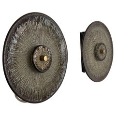 Wall Lights by Noomi Backhausen & Paul Brandborg for Søholm, 1960s, Denmark