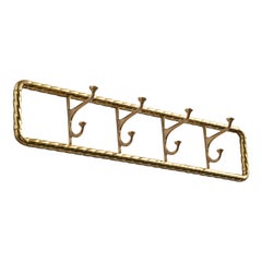 Designer italiano, Appendiabiti, Ottone, Italia, anni '40
