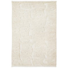 Apadana's Modern Moroccan Handmade Custom Wool Rug