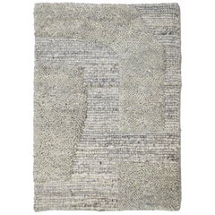 Apadana's Modern Moroccan Handmade Custom Wool Rug