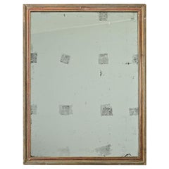 Miroir peint et doré français du 19ème siècle
