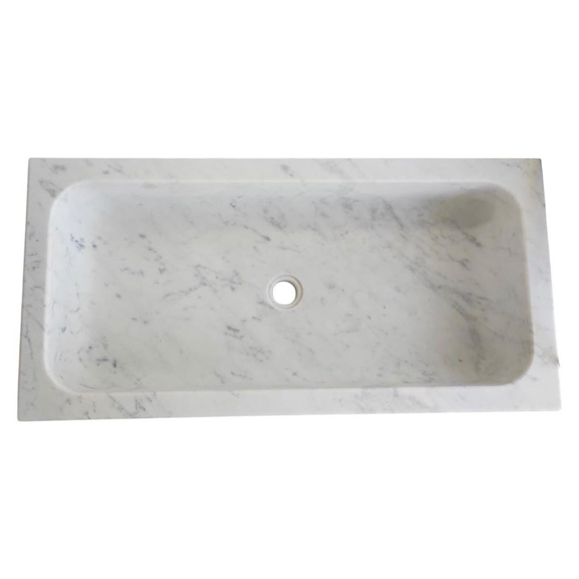 Fregadero de Cocina Clásico de Mármol de Carrara