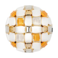 Slamp Mida Wall/Ceiling Light LARGE Amber by Adriano Rachele