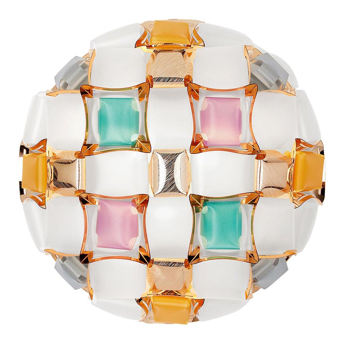 Slamp Mida Wall/Ceiling Light LARGE Multicolor by Adriano Rachele For Sale