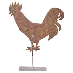 19th Century American Rooster Weathervane