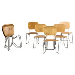 Chairs model Alu-Flex by Armin Wirth, circa 1965
