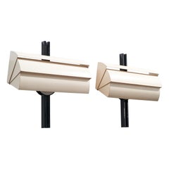 Ernest Gismondi, Wall Lights, Metall, Italien, 1980er