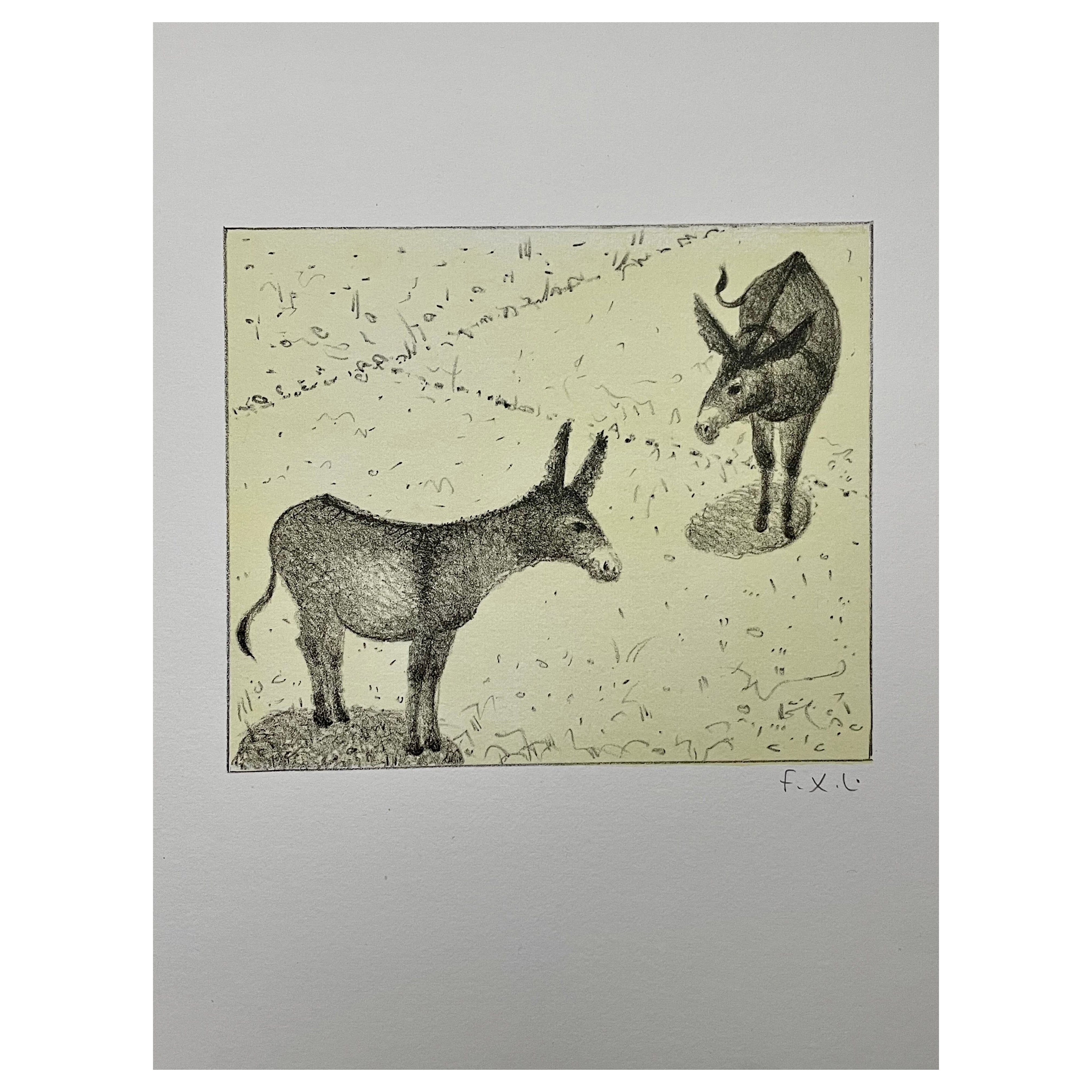 Francois-Xavier Lalanne - Los burros (en francés : les ânes)