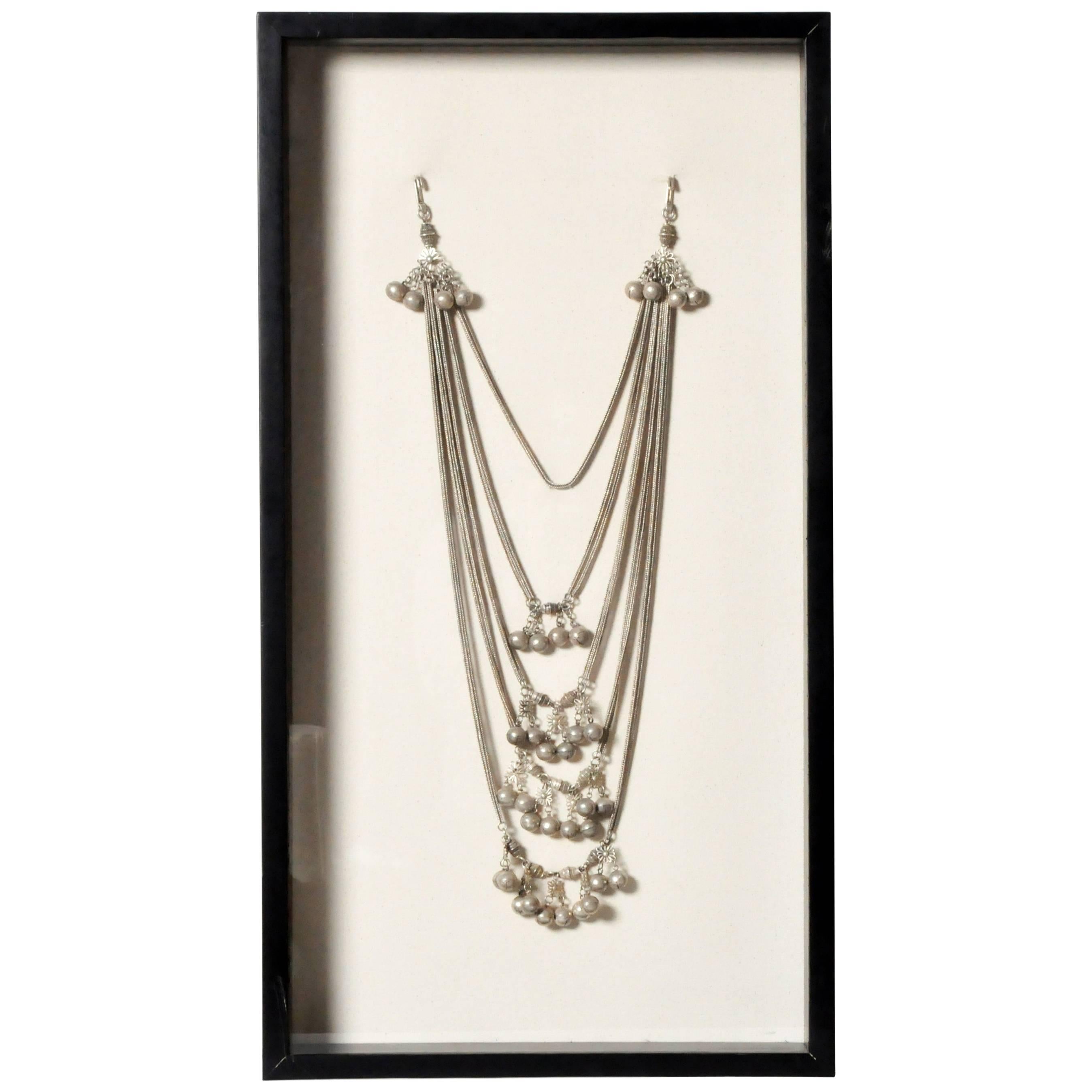Yao Silver Chain Necklace For Sale