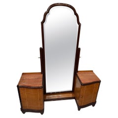 Art Deco Vanity Floor Mirror