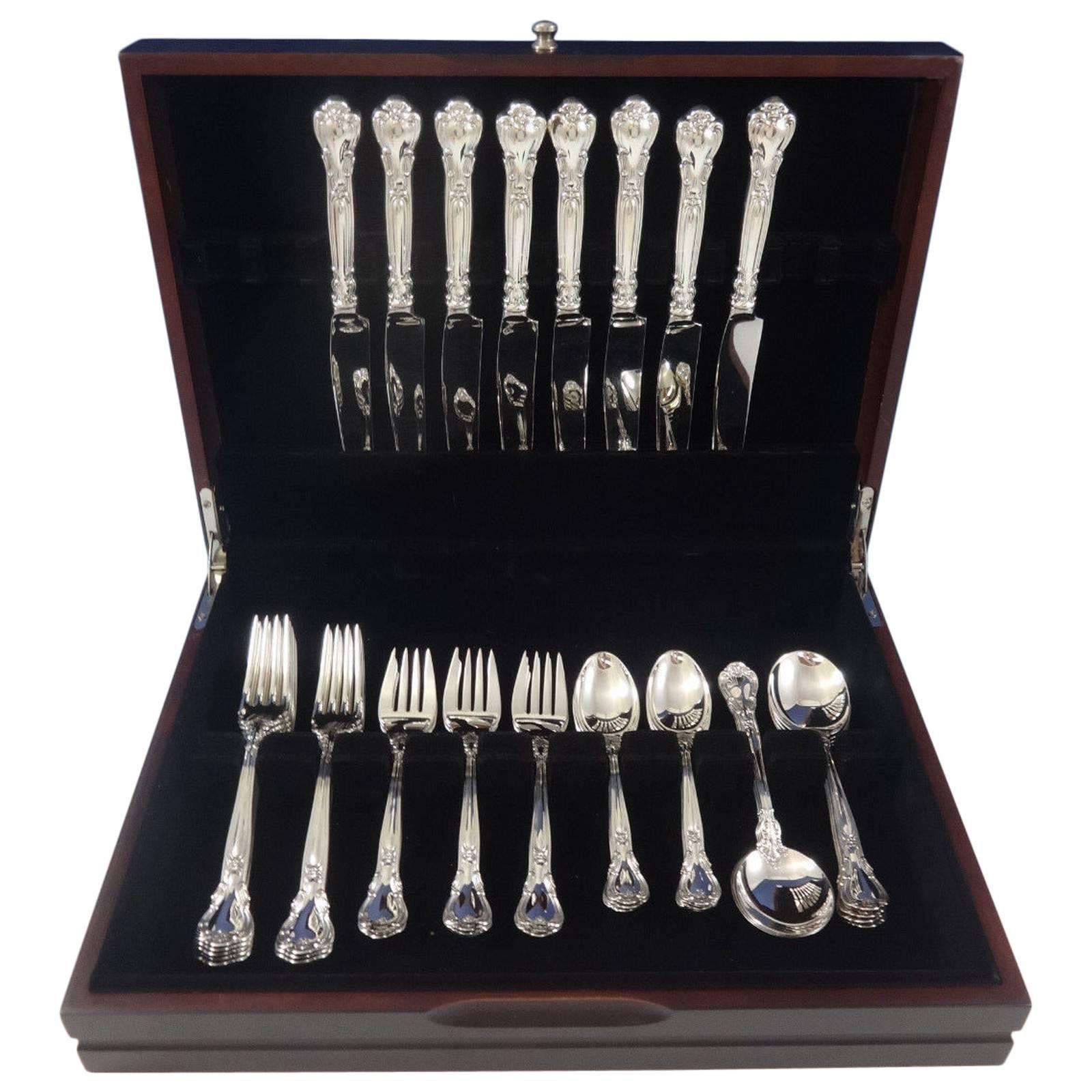 Chantilly by Gorham Sterling Silver Dinner Flatware Set for 8 Service 40 Pieces