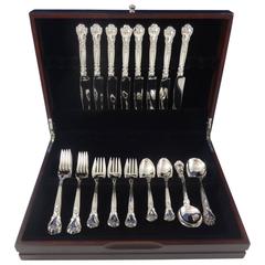 Antique Chantilly by Gorham Sterling Silver Dinner Flatware Set for 8 Service 40 Pieces