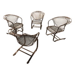 Russell Woodard Briarwood Collection Barrel Chairs