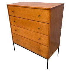 Vintage Paul McCobb Solid Maple 4 Drawer Dresser