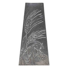 Art Nouveau Pewter Vase, Italy, Early 20th Century