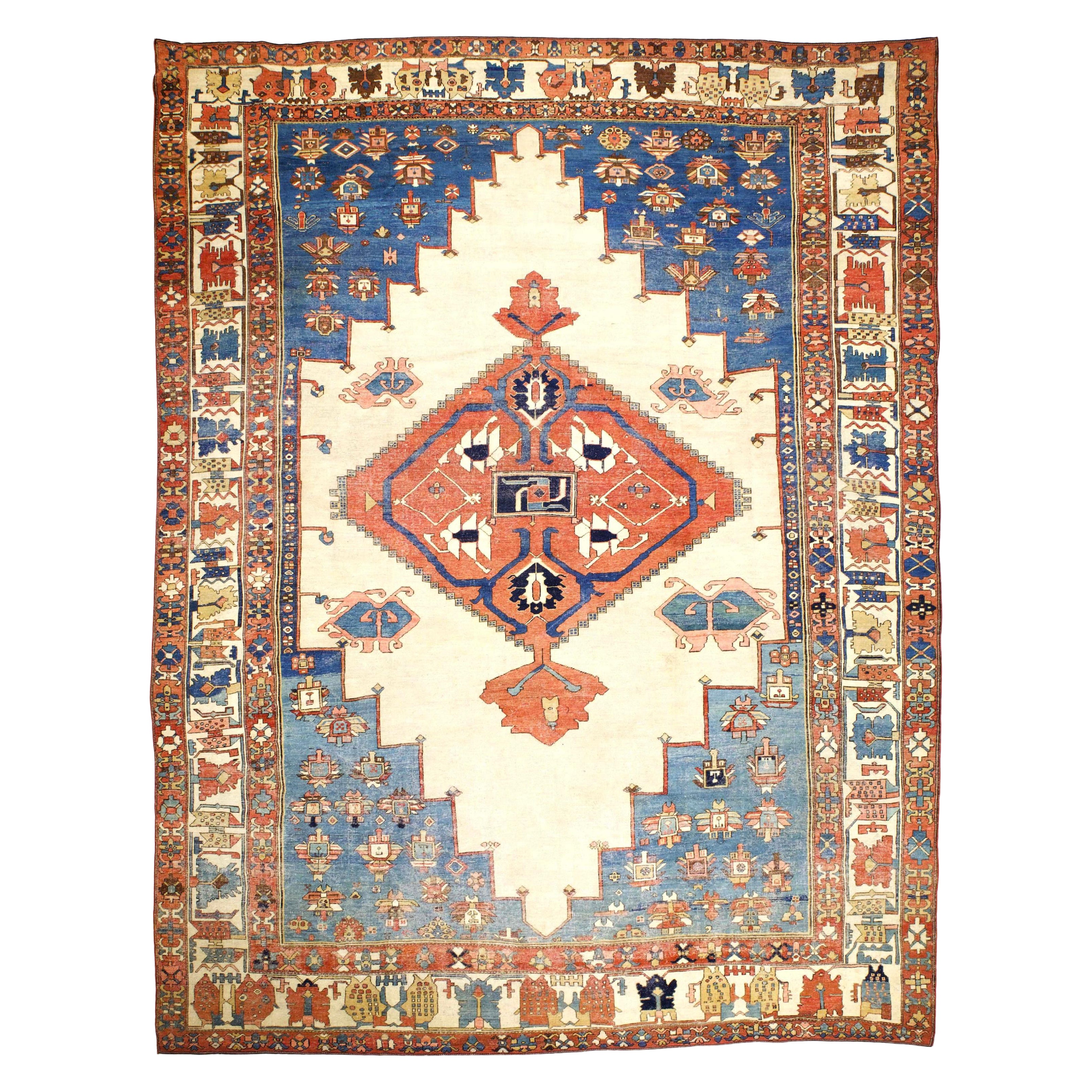 Antique Bakhshayesh Rug 11’2” x 15’6”