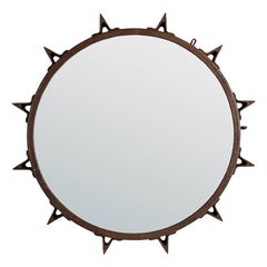 Antique Industrial Mirror