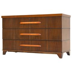 Large and Very Fine 1946 Walnut and Cedar Hope Blanket Chest by Dillingham
