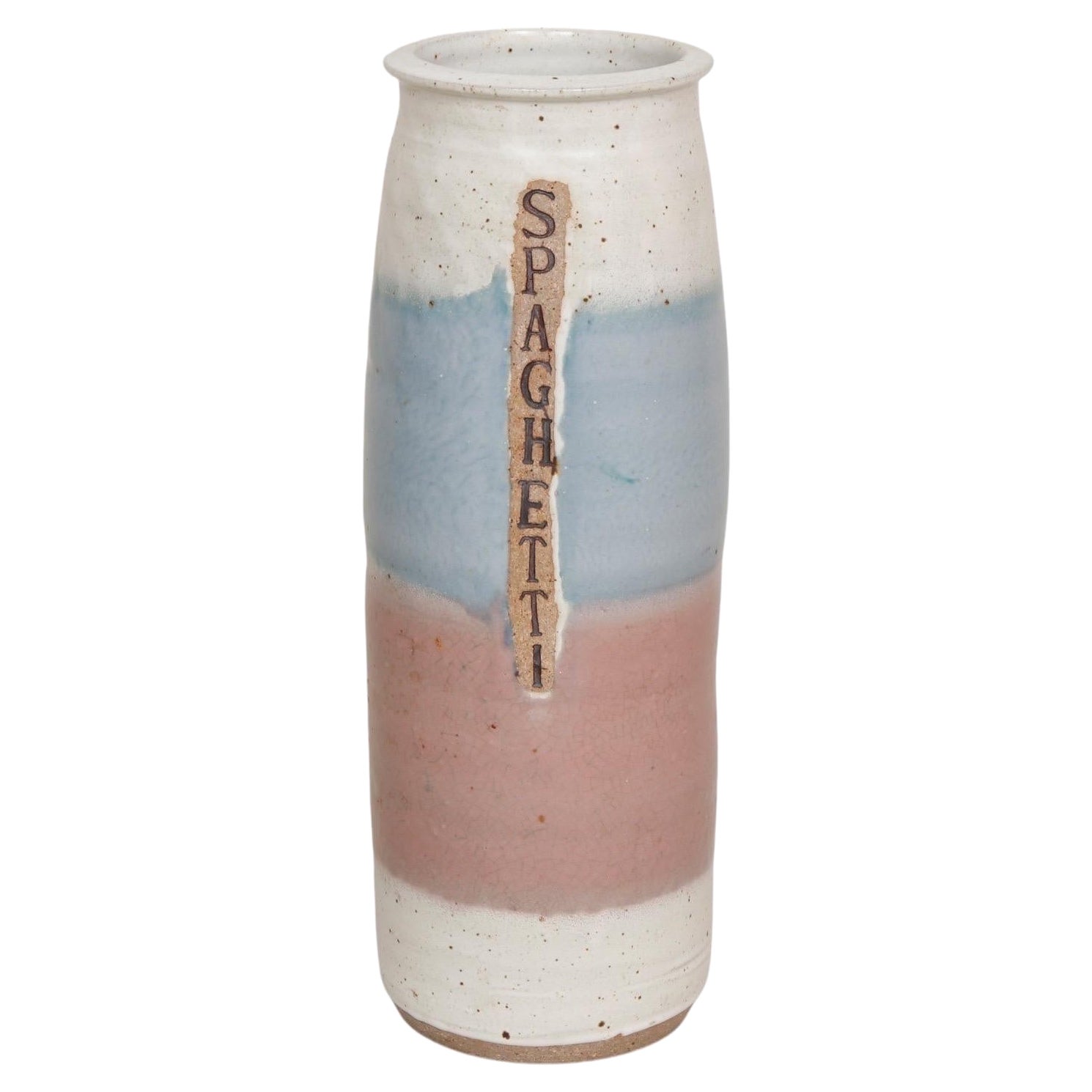 Portautensili in ceramica "Spaghetti" di Wally Smith, primi anni '90 in vendita