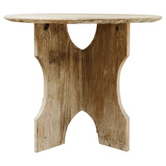 Mesa auxiliar francesa de madera de pino ...