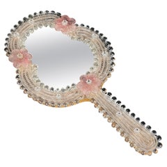 Original Murano glass mirror, Italy 1950s