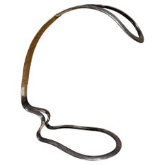 Porte-bouteilles de vin sculpturale Eisenberg Lozano des années 1960, Allemagne, style Aubock